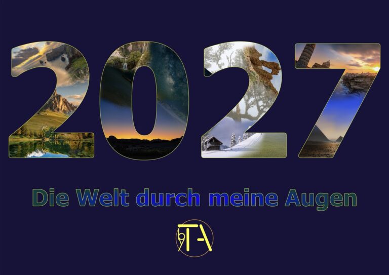 Kalender 2027: Die Welt durch meine Augen